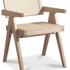 Tuotemerkit Sara Nojatuoli - Whitewash/rottinki