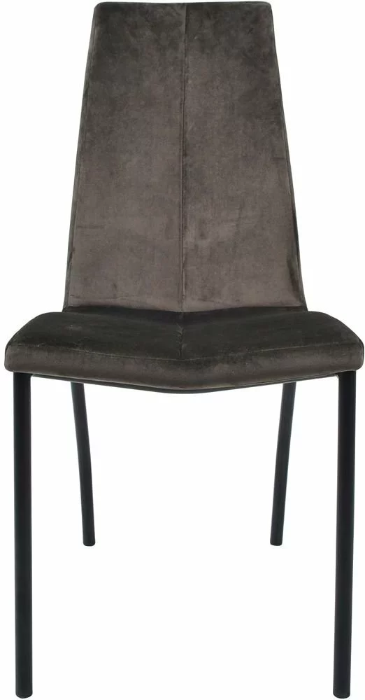 Tuotemerkit Hedvig Ruokapöydän Tuoli - Harmaa Sametti 4 Tuotemerkit Hedvig Ruokapöydän Tuoli - Harmaa Sametti - Bild 2