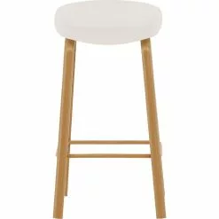 Tuotemerkit Decatur Baarijakkara - Valkoinen -Keittiö- ja ruokapöytätuolit Försäljningsbutik 66e4a8d8fab0604514bf8286c87069e9b6