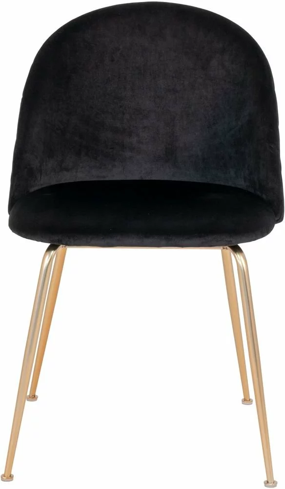 Tuotemerkit Geneve Ruokapöydän Tuoli - Musta/messinki 4 Tuotemerkit Geneve Ruokapöydän Tuoli - Musta/messinki - Bild 2