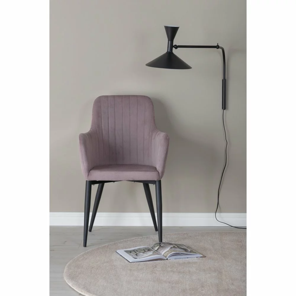 Tuotemerkit Paolo-nojatuoli - Vaaleanpunainen 4 Tuotemerkit Paolo-nojatuoli - Vaaleanpunainen - Bild 2