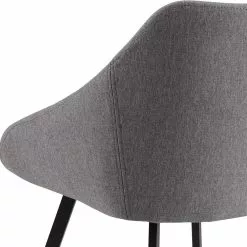 Tuotemerkit Nils Nojatuoli - Harmaa/musta -Keittiö- ja ruokapöytätuolit Försäljningsbutik 697c43a65d8381ad9ce94f26d81fdca50b