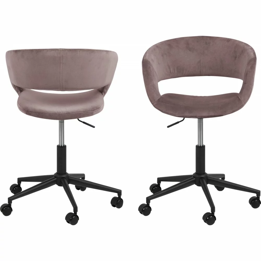 Tuotemerkit Grace Työtuoli - Puuterivaaleanpunainen 5 Tuotemerkit Grace Työtuoli - Puuterivaaleanpunainen - Bild 3