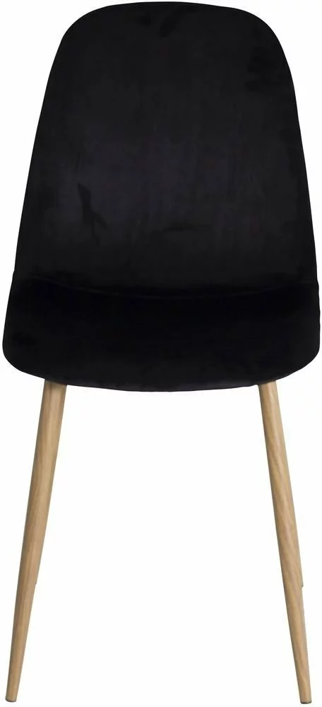 Tuotemerkit Lara Tuoli - Tammijäljitelmä / Musta Sametti 6 Tuotemerkit Lara Tuoli - Tammijäljitelmä / Musta Sametti - Bild 4