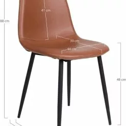 Tuotemerkit Stockholm Ruokailutuoli - Vaaleanruskea/musta -Keittiö- ja ruokapöytätuolit Försäljningsbutik 6b7202e3e1ad6e1417b2cd8d38ee5367b6