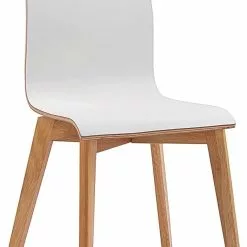 Tuotemerkit Aniyah-tuoli - Valkoinen/tammi