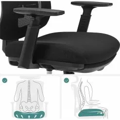 Tuotemerkit Henric Työtuoli - Musta 12 Tuotemerkit Henric Työtuoli - Musta -Keittiö- ja ruokapöytätuolit Försäljningsbutik 6db8f020b6180e10af88802dd18dca8b8b