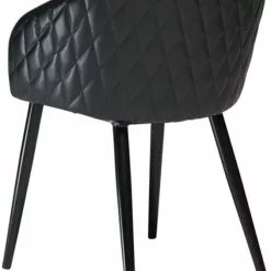 Tuotemerkit Kaksoisnojatuoli - Vintage Musta -Keittiö- ja ruokapöytätuolit Försäljningsbutik 717cf312cf36753998d275539eb185e35b