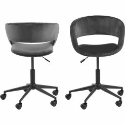 Tuotemerkit Grace Työtuoli - Harmaa 10 Tuotemerkit Grace Työtuoli - Harmaa -Keittiö- ja ruokapöytätuolit Försäljningsbutik 75117b10f07a0a36e38670e1bf9641c807