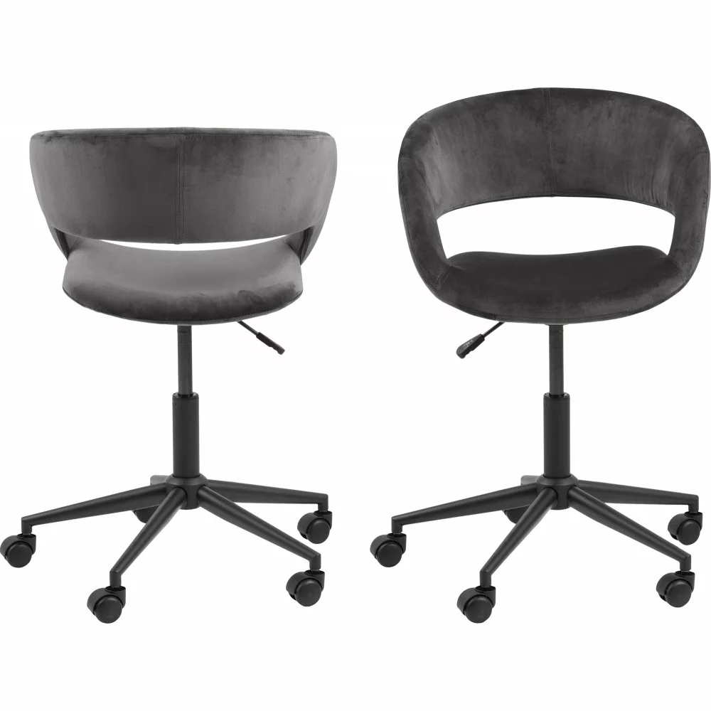 Tuotemerkit Grace Työtuoli - Harmaa 5 Tuotemerkit Grace Työtuoli - Harmaa - Bild 3