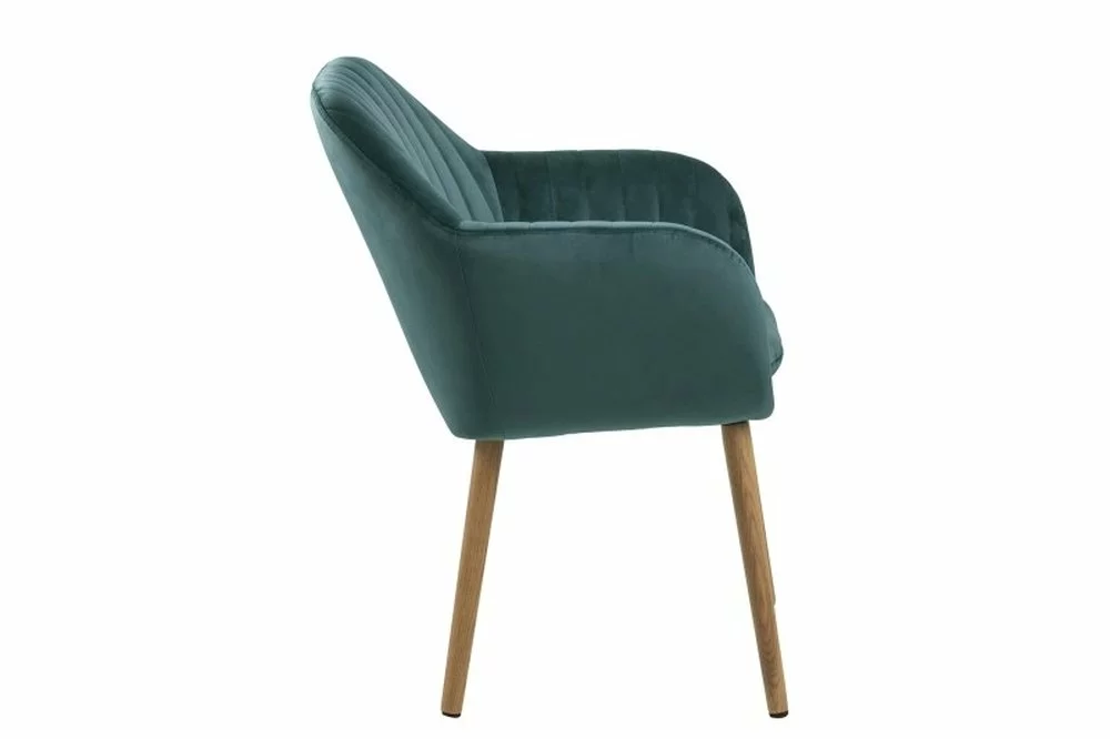 Tuotemerkit Emilia Nojatuoli - Vihreä/tammi 5 Tuotemerkit Emilia Nojatuoli - Vihreä/tammi - Bild 3