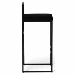 Tuotemerkit Aston Baarijakkara - Musta Sametti / Musta -Keittiö- ja ruokapöytätuolit Försäljningsbutik 789b4c61f0795337a7f3721bbe1faf583d