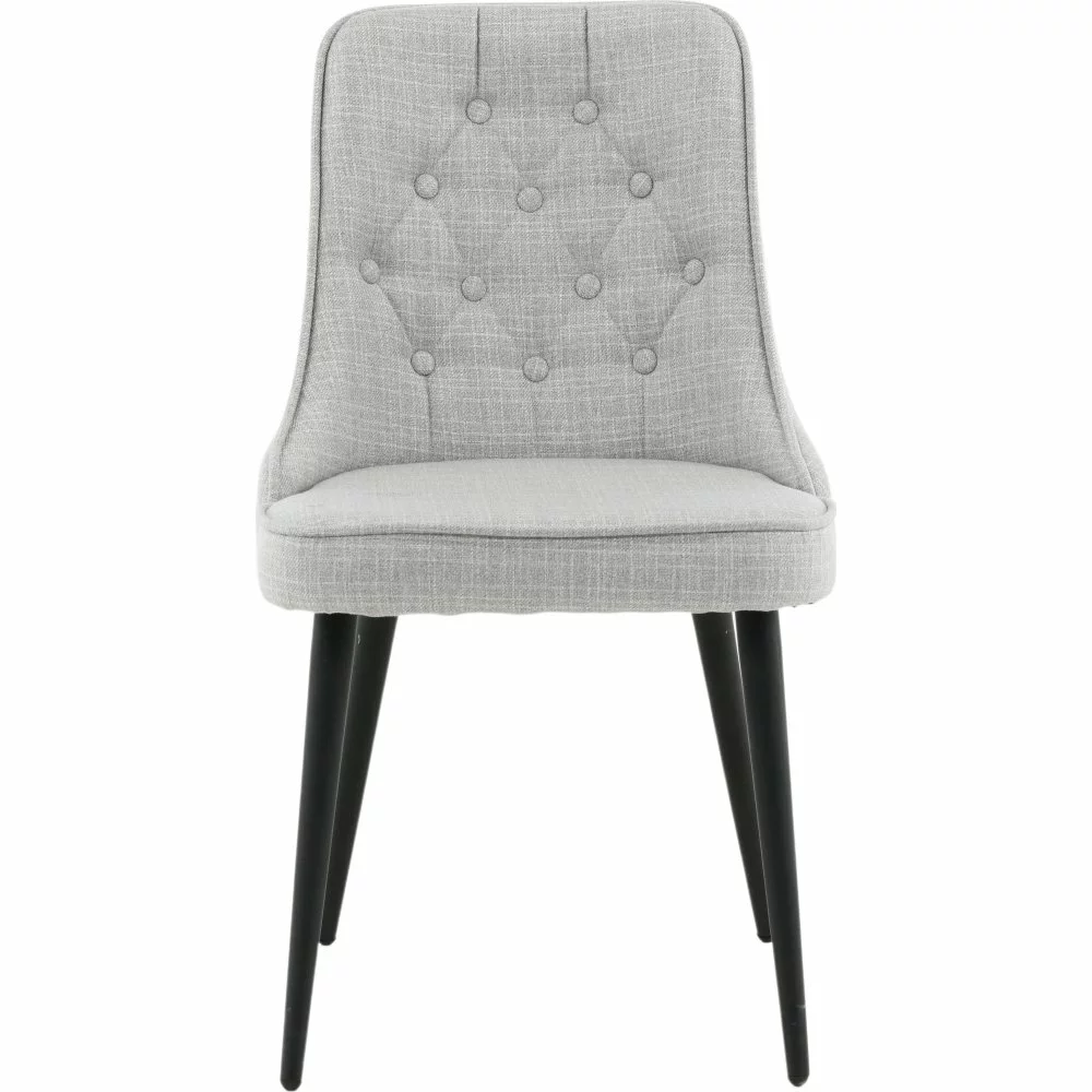 Tuotemerkit Alice Deluxe Ruokatuoli - Vaaleanharmaa/musta 6 Tuotemerkit Alice Deluxe Ruokatuoli - Vaaleanharmaa/musta - Bild 4