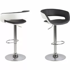 Tuotemerkit Grace Baarijakkara 104 Cm - Musta PU/valkoinen PU