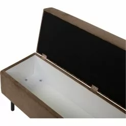 Tuotemerkit Sira Pouf - Ruskea -Keittiö- ja ruokapöytätuolit Försäljningsbutik 79a34834b3a956d814f4a4e6baeabbf55d