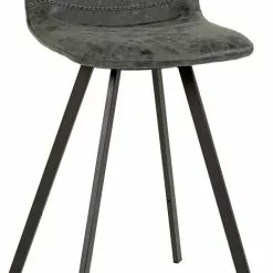 Tuotemerkit Elisa Baarituoli - Tummanharmaa Vintage PU