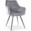 Tuotemerkit Lilia Tuoli - Harmaa -Keittiö- ja ruokapöytätuolit Försäljningsbutik 7ccbd63fdae29b243480f4971ce60dbb77