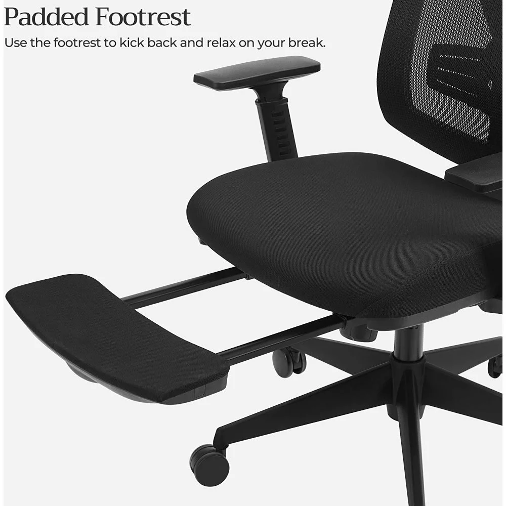 Tuotemerkit Henric Työtuoli - Musta 4 Tuotemerkit Henric Työtuoli - Musta - Bild 2