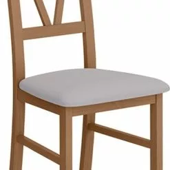 Tuotemerkit Filo Ruokapöydän Tuoli - Harmaa/Stirling Tammi