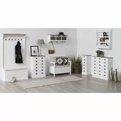 Tuotemerkit Missouri-penkki Säilytystilalla - Valkoinen -Keittiö- ja ruokapöytätuolit Försäljningsbutik 7e14a874ed94cfccaecb2fbd3f4013929d