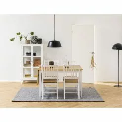 Tuotemerkit Brisbane Ruokapöydän Tuoli - Tammi/valkoinen -Keittiö- ja ruokapöytätuolit Försäljningsbutik 800698744f50f189bc140bb14437605bd7