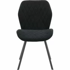 Tuotemerkit Greta Ruokapöydän Tuoli - Musta Kangas -Keittiö- ja ruokapöytätuolit Försäljningsbutik 82bed492cf4a1b365ca1a992b9cae0039c