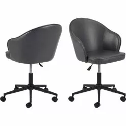 Tuotemerkit Mitzie-työtuoli - Musta 9 Tuotemerkit Mitzie-työtuoli - Musta -Keittiö- ja ruokapöytätuolit Försäljningsbutik 8427b36453a10b32e7d18339035dc69e2c 1