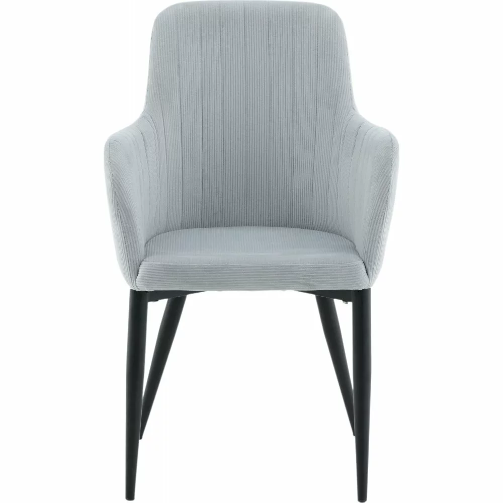 Tuotemerkit Paolo-nojatuoli - Vaaleanharmaa Vakosametti 6 Tuotemerkit Paolo-nojatuoli - Vaaleanharmaa Vakosametti - Bild 4