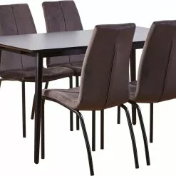 Tuotemerkit Hedvig Ruokapöydän Tuoli - Harmaa Sametti 9 Tuotemerkit Hedvig Ruokapöydän Tuoli - Harmaa Sametti -Keittiö- ja ruokapöytätuolit Försäljningsbutik 84d335bf0fc9e0a6e2d9699772037f6814