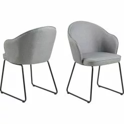 Tuotemerkit Mitzie-nojatuoli - Vaaleanharmaa/musta 9 Tuotemerkit Mitzie-nojatuoli - Vaaleanharmaa/musta -Keittiö- ja ruokapöytätuolit Försäljningsbutik 87d30f36ba2be9743531ec5769c250f784 1