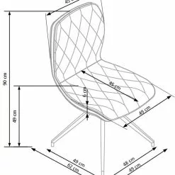 Tuotemerkit Tuoli Alvi - Konjakki -Keittiö- ja ruokapöytätuolit Försäljningsbutik 880a7a4f1ea26f05e392452ba20d88ad58