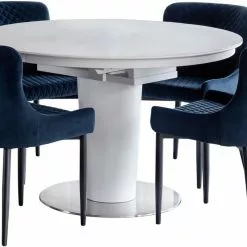 Tuotemerkit Miltona Ruokatuoli - Tummansininen Sametti 10 Tuotemerkit Miltona Ruokatuoli - Tummansininen Sametti -Keittiö- ja ruokapöytätuolit Försäljningsbutik 881c5a8908cdad595032b67d6d5ad52c59