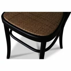 Tuotemerkit Mattila Tuoli Taivutettu Puu - Antiikki Musta/rottinki -Keittiö- ja ruokapöytätuolit Försäljningsbutik 898c5daed226c985e14d2b437548655fe8