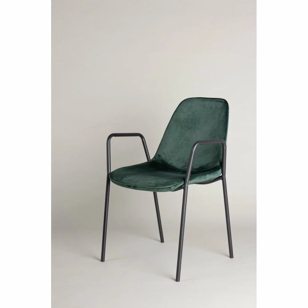 Tuotemerkit Klädesholmen Ruokatuoli - Musta/tummanvihreä 4 Tuotemerkit Klädesholmen Ruokatuoli - Musta/tummanvihreä - Bild 2