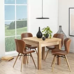 Tuotemerkit Batilda Ruokatuoli - Ruskea Vintage PU -Keittiö- ja ruokapöytätuolit Försäljningsbutik 8fcc6078f66fbc9debf7c7cd22ee7cb3b5