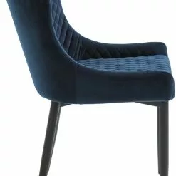 Tuotemerkit Miltona Ruokatuoli - Tummansininen Sametti 9 Tuotemerkit Miltona Ruokatuoli - Tummansininen Sametti -Keittiö- ja ruokapöytätuolit Försäljningsbutik 9063736a645f21e194e05d09fd21fe43d3