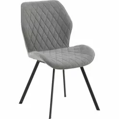 Tuotemerkit Greta Ruokapöydän Tuoli - Harmaa Kangas