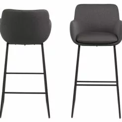 Tuotemerkit Lisa Baarijakkara - Tummanharmaa -Keittiö- ja ruokapöytätuolit Försäljningsbutik 91a4a90b208c58a1dce819fad9c1df51dd