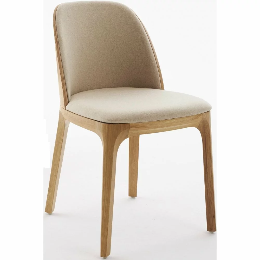 Tuotemerkit Kaareva Ruokatuoli - Valinnainen Rungon Ja Verhoilun Väri 3 Tuotemerkit Kaareva Ruokatuoli - Valinnainen Rungon Ja Verhoilun Väri