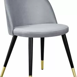 Tuotemerkit Ruokatuoli Zeus - Mattamessinki / Vaaleanharmaa Sametti -Keittiö- ja ruokapöytätuolit Försäljningsbutik 9427ba03c8c90daee6deb0a06ddd579fdf