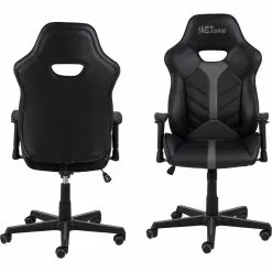 Tuotemerkit Mukulakivi Pelituoli - Musta/harmaa -Keittiö- ja ruokapöytätuolit Försäljningsbutik 9479e19b3231f8651f3957fd0efeff347a