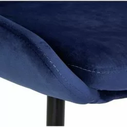 Tuotemerkit Theo- Tuoli - Sininen Sametti -Keittiö- ja ruokapöytätuolit Försäljningsbutik 94b28996e2f039fb2ad6d72f13d805b890