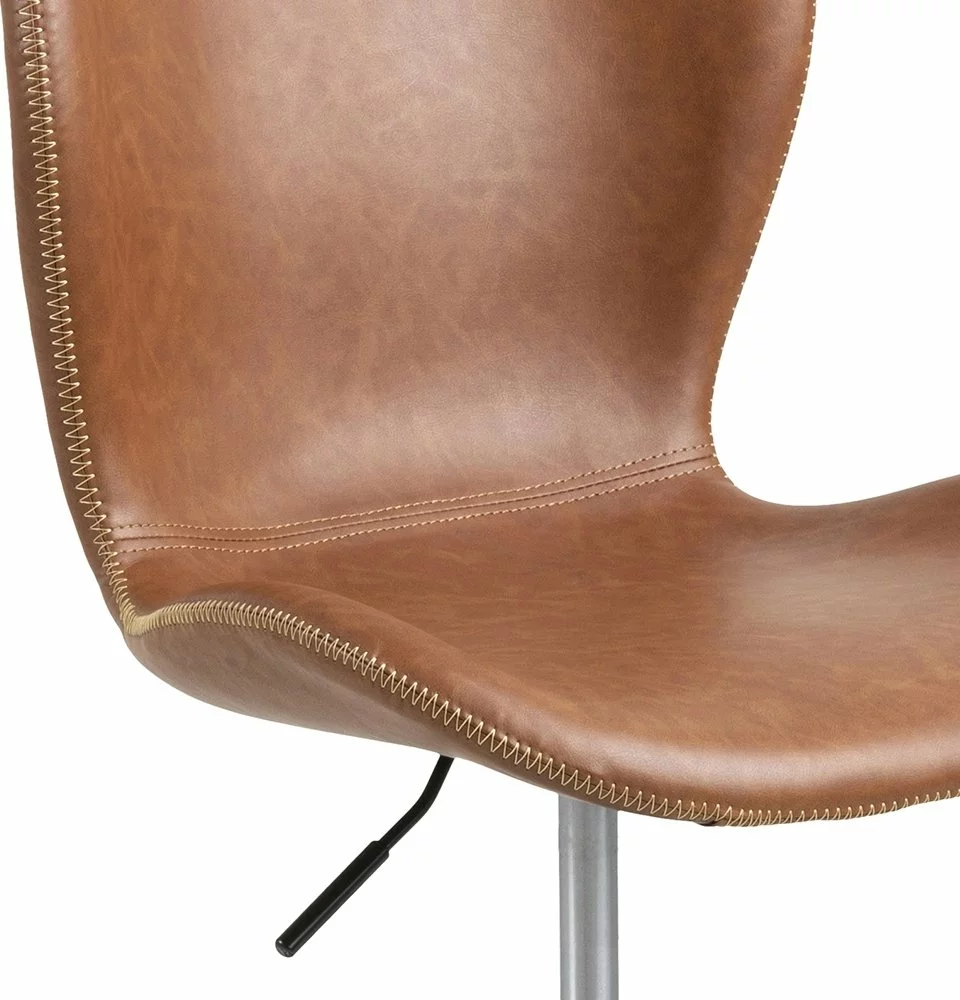 Tuotemerkit Batilda Työtuoli - Ruskea PU 7 Tuotemerkit Batilda Työtuoli - Ruskea PU - Bild 5