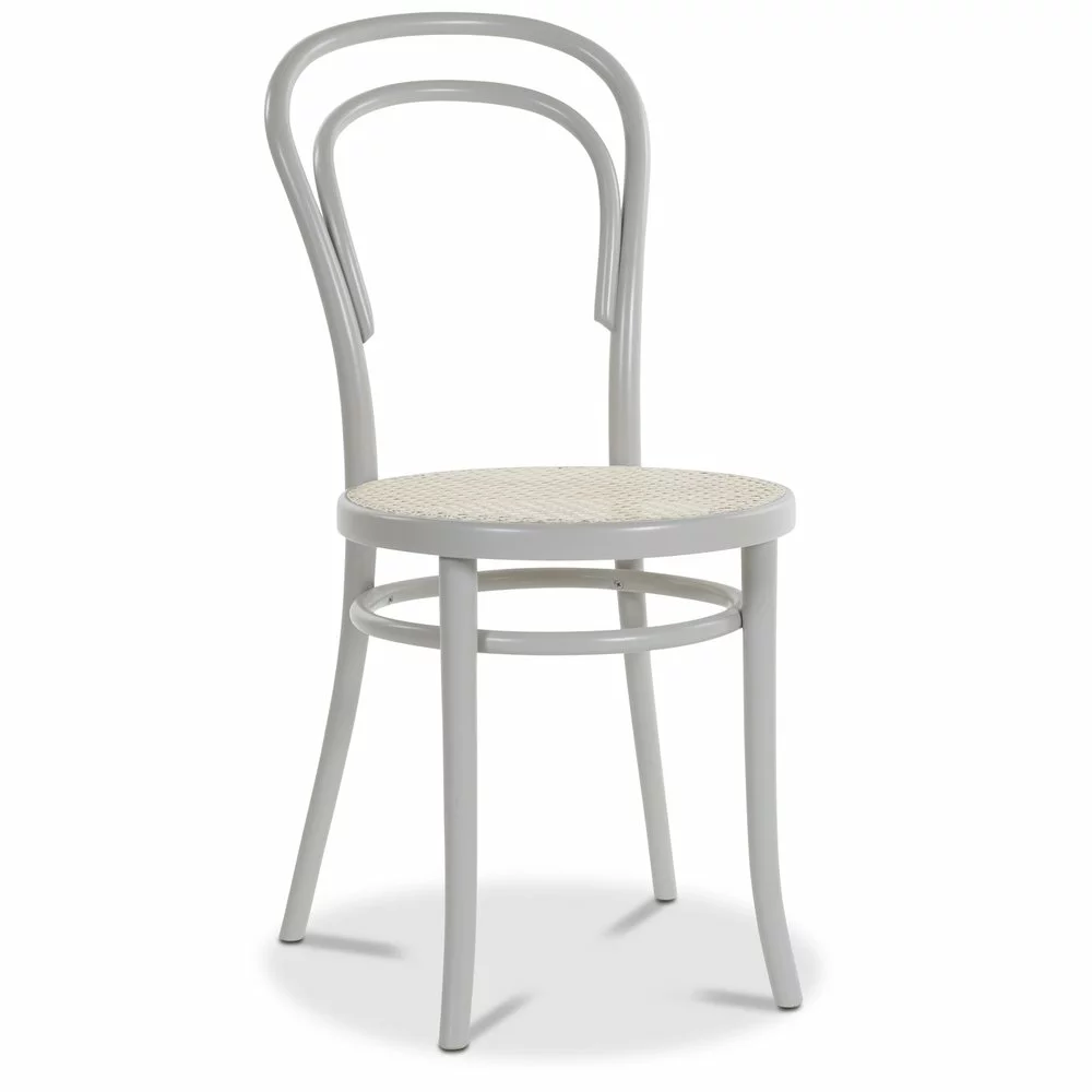 Tuotemerkit Taivutettu Tuoli No14 Classic, Rottinki-istuin - Valinnainen Rungon Väri 7 Tuotemerkit Taivutettu Tuoli No14 Classic, Rottinki-istuin - Valinnainen Rungon Väri - Bild 5