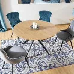 Tuotemerkit Lotus Ruokapöydän Tuoli - Harmaa Sametti -Keittiö- ja ruokapöytätuolit Försäljningsbutik 96ef3d4016f7cb1b8187eadd8214467069