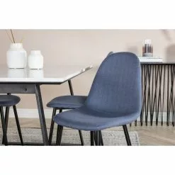 Tuotemerkit Bridge-ruokailutuoli - Sininen/musta 12 Tuotemerkit Bridge-ruokailutuoli - Sininen/musta -Keittiö- ja ruokapöytätuolit Försäljningsbutik 99d081ee021f8b2a9b7b34d9d4ca45d085