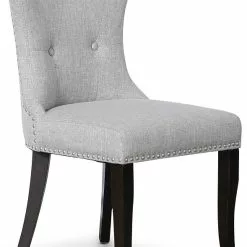 Tuotemerkit Ingrid Ruokatuoli - Harmaa / Ruskeat Jalat