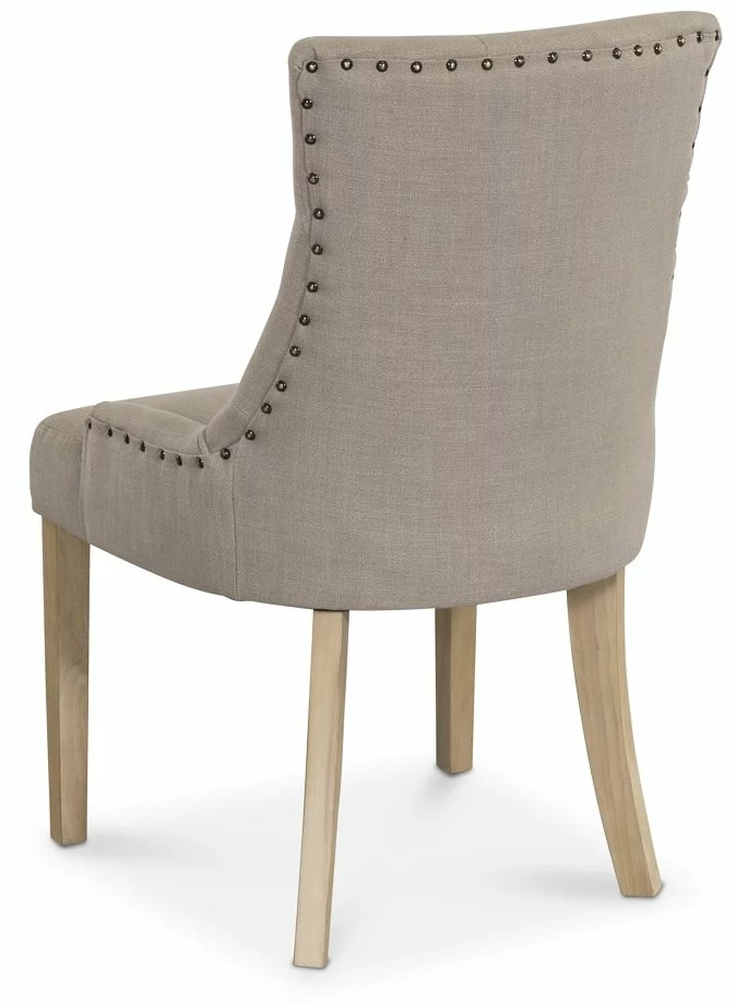 Tuotemerkit Tuva Tuoli - Beige, Antiikkikäsitellyt Jalat 5 Tuotemerkit Tuva Tuoli - Beige, Antiikkikäsitellyt Jalat - Bild 3