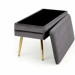 Tuotemerkit Darnell Penkki - Harmaa/kulta -Keittiö- ja ruokapöytätuolit Försäljningsbutik 9c82299b8dcbc971601e771653b2933a3c