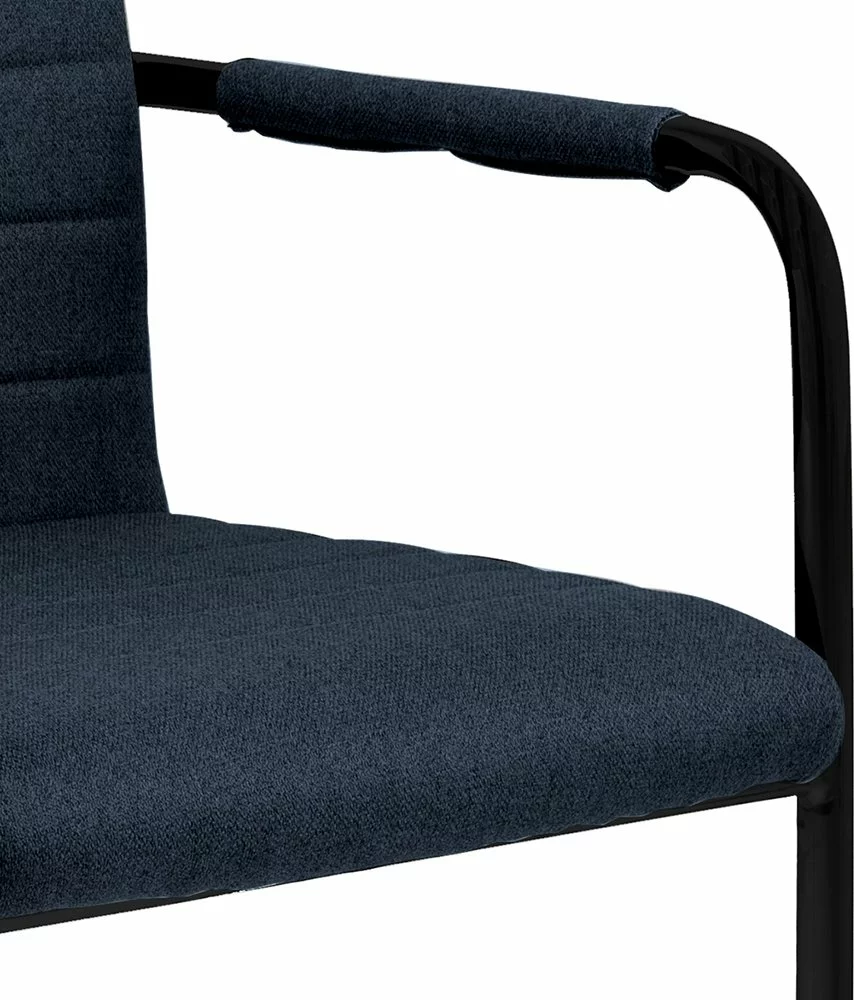 Tuotemerkit Moon Nojatuoli - Sininen/musta 8 Tuotemerkit Moon Nojatuoli - Sininen/musta - Bild 6